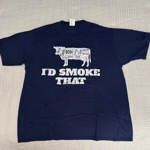 Navy Graphic Men's T-Shirt